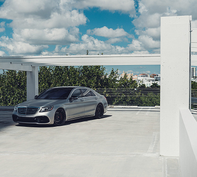 Фото дисков Vossen S17-04 на Mercedes-Benz S-Class (W222, C217)