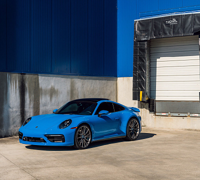 Фото дисков Vossen HF-4T на Porsche 911 VIII