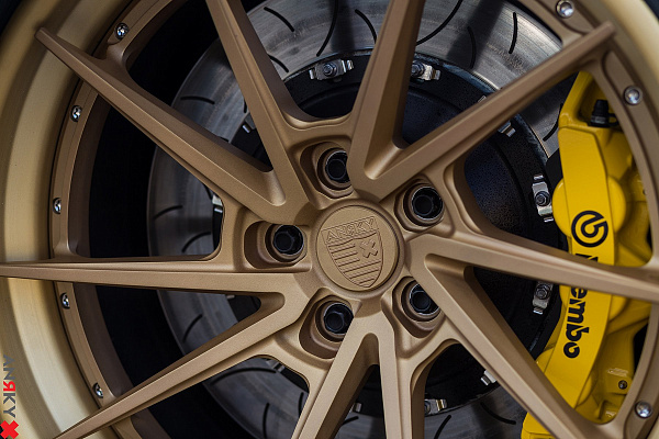 Фото дисков Anrky AN33 Сатиновая бронза на BMW 4/M4 (F32/F82)