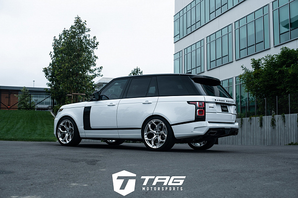 Фото дисков HRE P111SC Полированный лак на Land Rover Range Rover IV