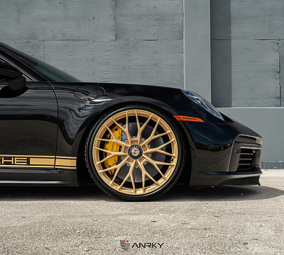 Фото дисков Anrky AN10 на Porsche 911 VIII