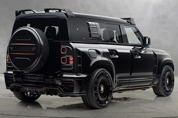 Фото дисков Mansory FD.15 Черный глянец на Land Rover Defender II
