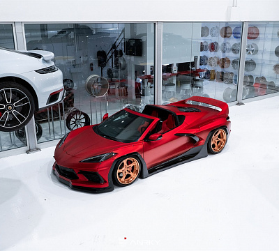 Фото дисков Anrky XR-305 на Chevrolet Corvette C8