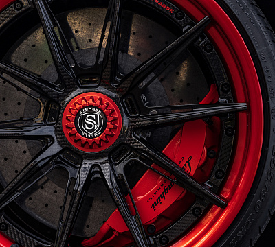 Фото дисков Strasse Wheels SV10-RS Performance на Lamborghini Aventador