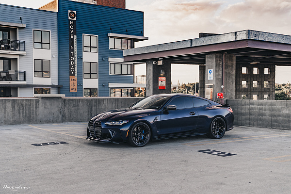 Фото дисков Brixton Forged CM5-R Черный глянец на BMW 4/M4 (G22/G82)