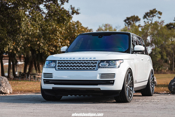 Фото дисков Anrky AN39 Глянцевый тонированный лак на Range Rover IV