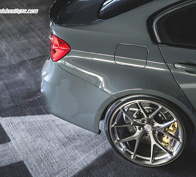 Фото дисков HRE P101 на BMW 3/M3 (F3x/F80)