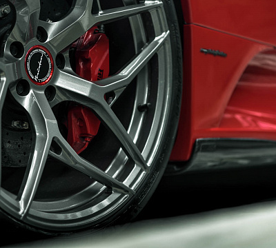 Фото дисков Brixton Forged PF5 на Ferrari F430