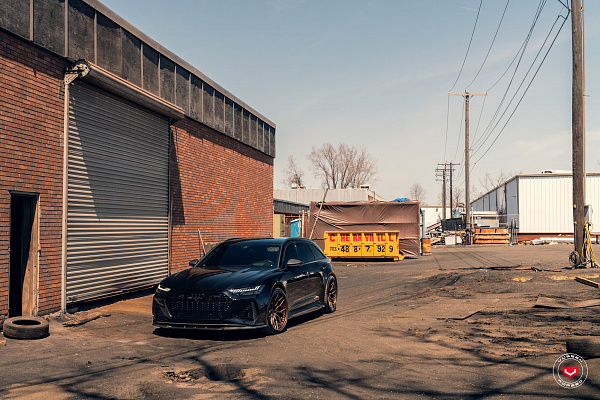 Фото дисков Vossen S17-01 (3-Piece) Сатиновая бронза на Audi A/RS 6 (C7)