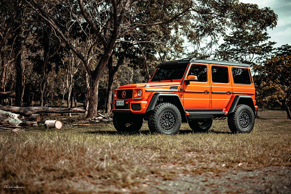 Фото дисков Brixton Forged BX03-M Сатиновый графит на Mercedes-Benz G-Class II
