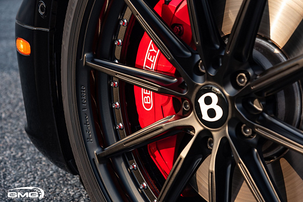 Фото дисков Brixton Forged R11-R Черный сатин на Bentley Continental GT III