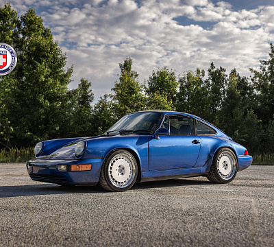 Фото дисков HRE 935 на Porsche 911 III