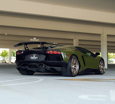 Фото дисков HRE 300 на Lamborghini Aventador