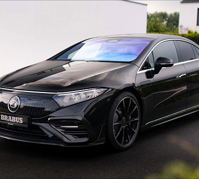 Фото дисков BRABUS Monoblock Z (Platinum Edition) на Mercedes-Benz EQS
