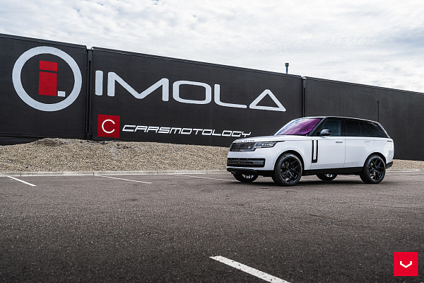 Фото дисков Vossen HF-5 Черный глянец на Land Rover Range Rover V