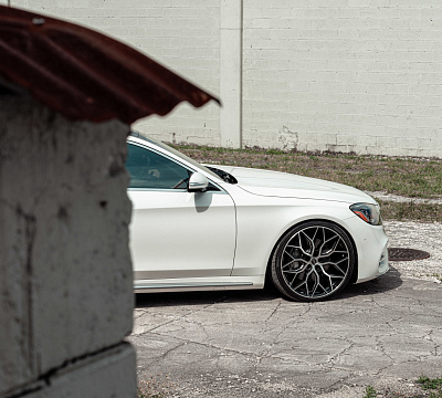 Фото дисков Vossen HF-2 на Mercedes-Benz S-Class (W222, C217)