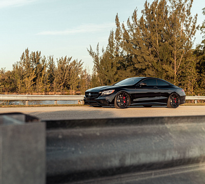 Фото дисков Vossen M-X3 на Mercedes-Benz S-Class (W222, C217)
