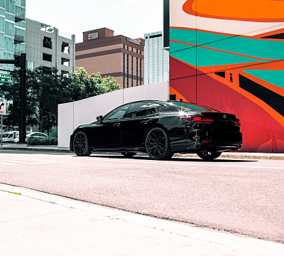 Фото дисков Vossen HF-2 на  Lexus LS V