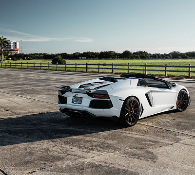 Фото дисков Anrky AN28 на Lamborghini Aventador