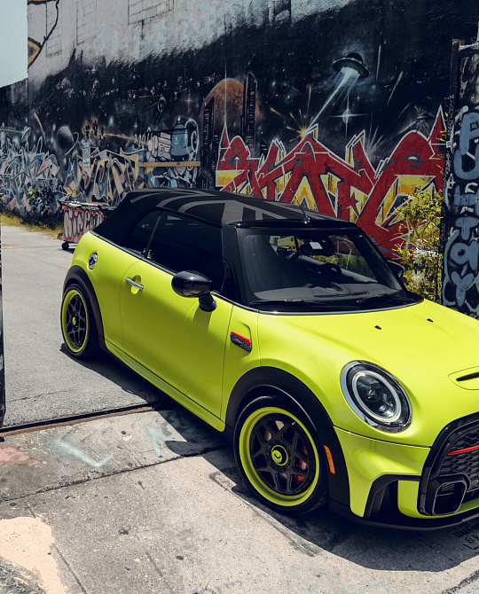 Фото дисков GEN-02 (3-piece) Черный сатин на MINI Cooper IV