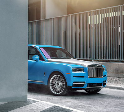 Фото дисков Vossen S17-14 на Rolls-Royce Cullinan