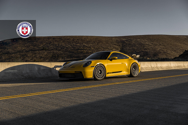Фото дисков HRE 501 GTM Черный сатин на Porsche 911 VIII