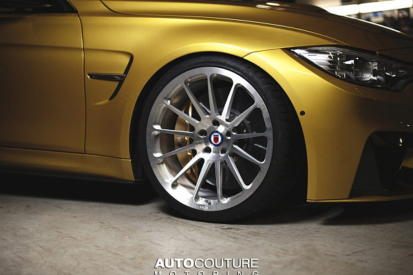 Фото дисков HRE 303M Глянцевый лак на BMW 3/M3 (F3x/F80)