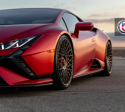 Фото дисков HRE 501M на Lamborghini Huracan