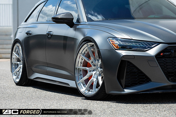 Фото дисков BC Forged HCA674 Глянцевый лак на Audi A/RS 6 (C8)