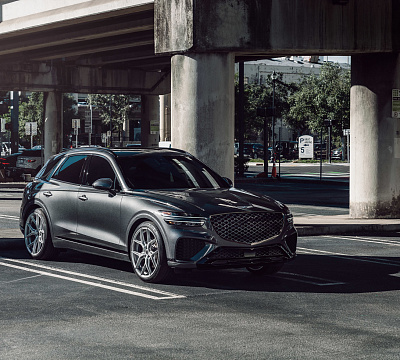 Фото дисков Vossen HF-5 на Genesis GV70