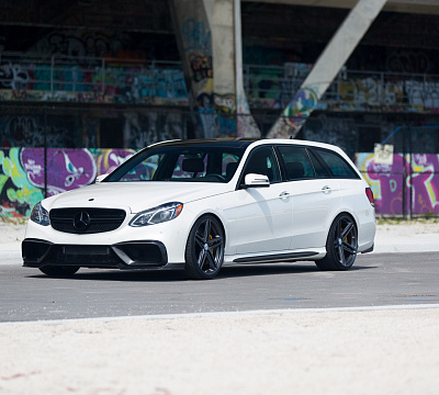 Фото дисков Vossen VFS-5 на Mercedes-Benz E-Class (W212, S212, C207)