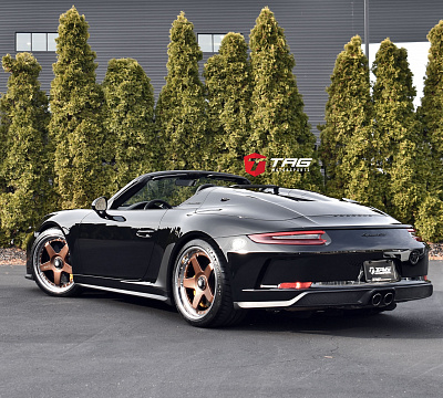 Фото дисков HRE C105 на Porsche 911 VII