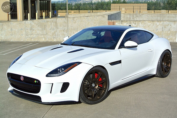 Фото дисков HRE 301M Глянцевая бронза на Jaguar F-Type