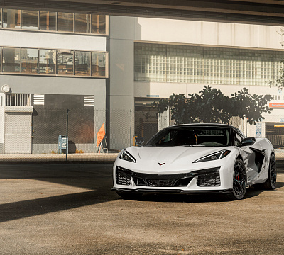 Фото дисков Vossen LC3-01T на Chevrolet Corvette C8