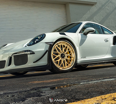 Фото дисков Anrky RS1 на Porsche 911 VII