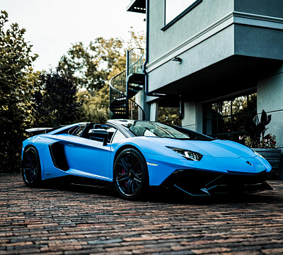 Фото дисков Brixton Forged FDE05 на Lamborghini Aventador