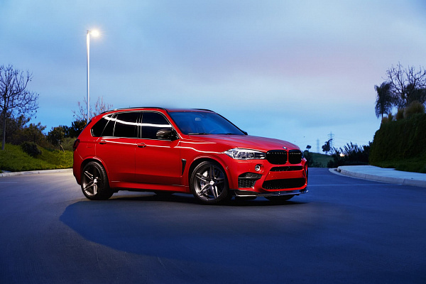 Фото дисков HRE P107 Глянцевый темный лак на BMW X5/X5 M (F15/F85)