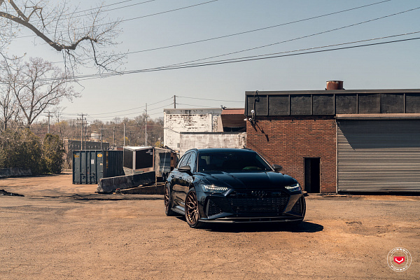 Фото дисков Vossen S17-01 (3-Piece) Сатиновая бронза на Audi A/RS 6 (C7)