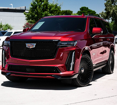 Фото дисков Giovanna Tulum на Cadillac Escalade V