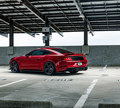 Фото дисков Vossen HF-1 на Ford Mustang VI