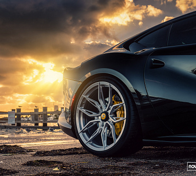 Фото дисков NOVITEC NF11 на Ferrari 812