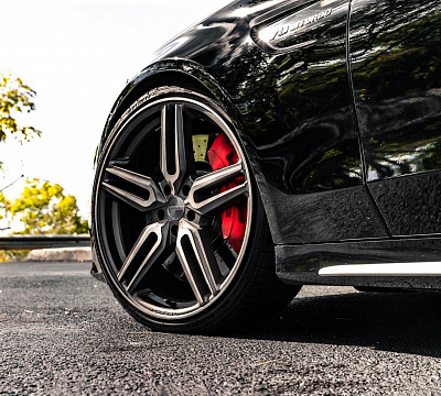 Фото дисков Vossen HF-1 на Mercedes-Benz C-Class (W205)