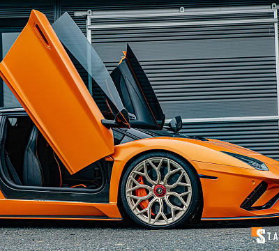 Фото дисков Vossen S17-01 на Lamborghini Aventador
