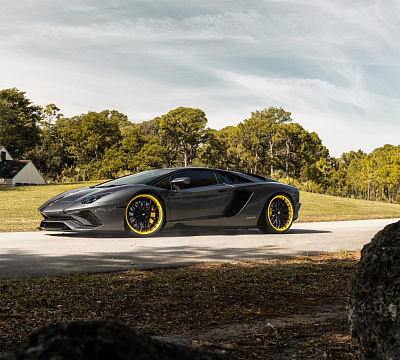 Фото дисков Anrky AN30 на Lamborghini Aventador