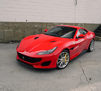 Фото дисков Vossen EVO-2 на Ferrari Portofino