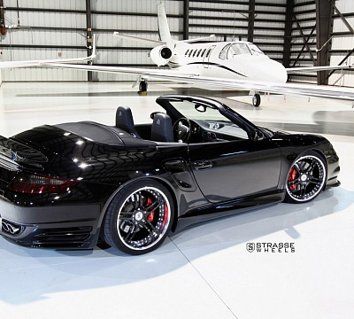 Фото дисков Strasse Wheels SP5 Signature на Porsche 911 VI