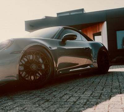 Фото дисков Brixton Forged CM6-RS на Porsche 911 VIII