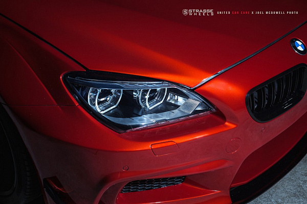 Фото дисков Strasse Wheels SV2 Deep Concave FS Черный сатин на BMW 6/M6 (F06/F13/F12)