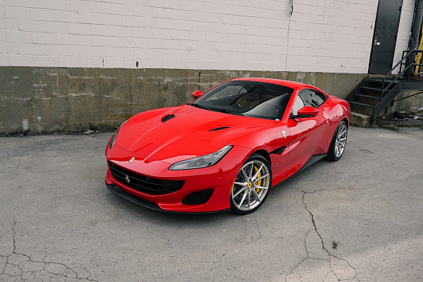 Фото дисков Vossen EVO-2 Сатиновый лак на Ferrari Portofino