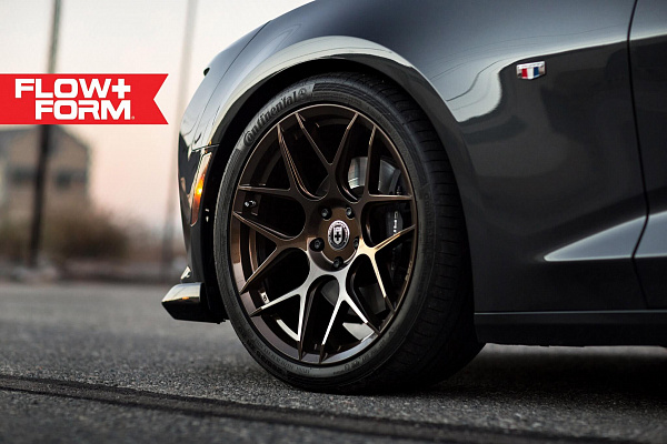 Фото дисков HRE FF01 Глянцевое темное золото на Chevrolet Camaro VI